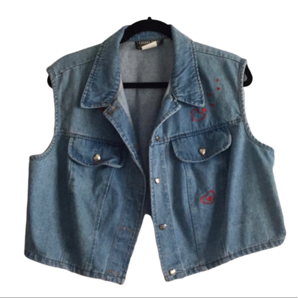 VINTAGE CHORUS BLUES SLEEVELESS VEST